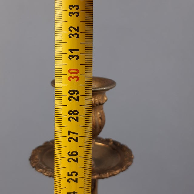 Metal Sculpture on Marble Base, 1960s For Sale - Image 15 of 16