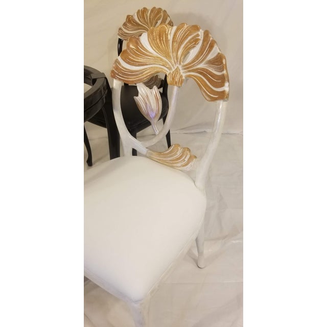 Chanel Final Clearance 2025 Garden Botanical Sculpture Italian Dining Set 2Oth Century For Sale - Image 4 of 18