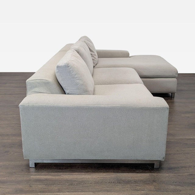 Room & Board Room & Board Modern Sectional Sofa With Right Chaise For Sale - Image 4 of 8