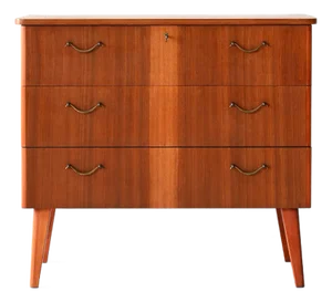 Scandinavian Teak Chest of Drawers, 1960s