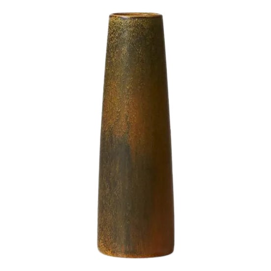 Narrow Stoneware Vase by Eva Stæhr-Nielsen For Sale