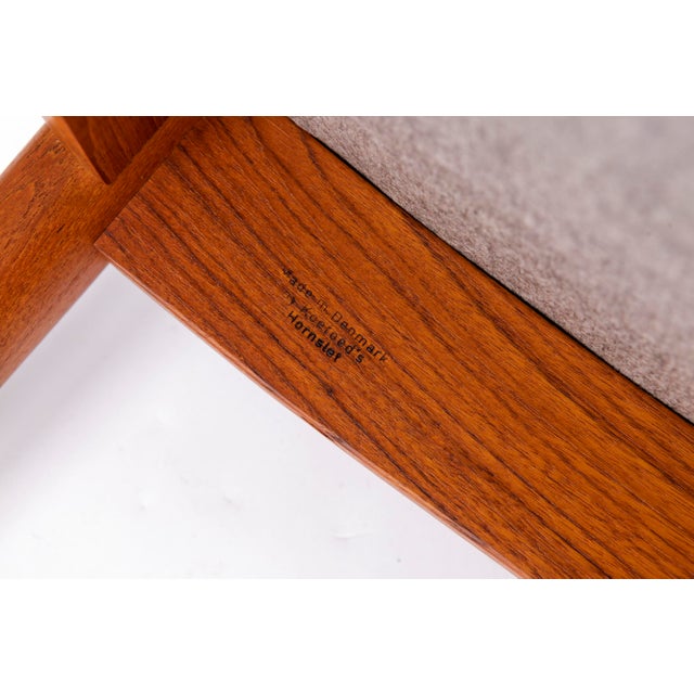 Dining Chairs in Teak by Niels Koefoed for Koefoeds Hornslet, 1970s, Set of 4 For Sale - Image 9 of 11