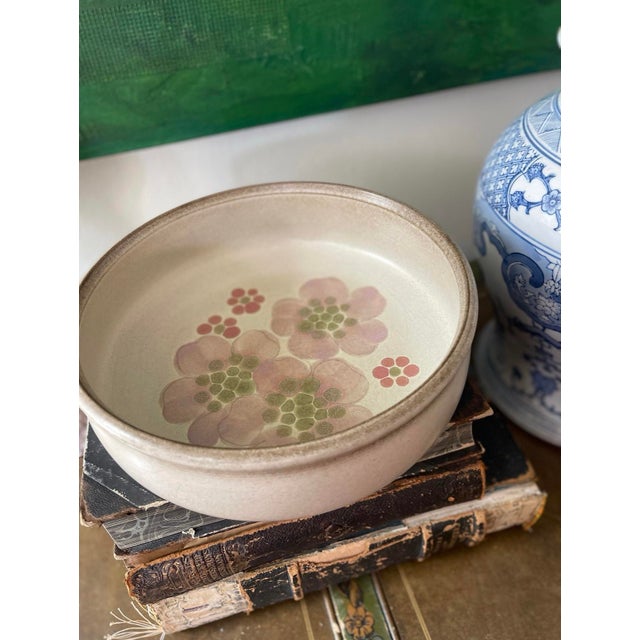 Mid 20th Century English Lavender Stoneware 7.25” Serving Bowl by Denby For Sale In Chicago - Image 6 of 7
