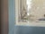 Blue Vintage Etched Glass Carved Wood Console Table For Sale - Image 8 of 16
