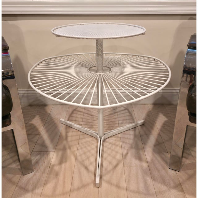 Vladimir Kagan Two Tiered Side Table for Kagan-Dreyfuss Capricorn Series For Sale In New York - Image 6 of 7