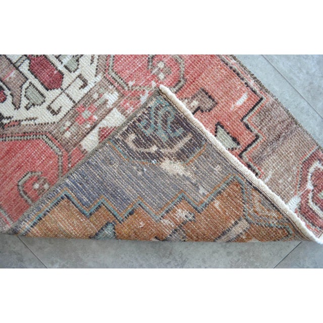 1970s Vintage Hand Knotted Rug For Sale - Image 4 of 5