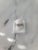 One Carat Princess Cut Channel Wedding Band 14k White Gold, Size 9 For Sale - Image 4 of 4