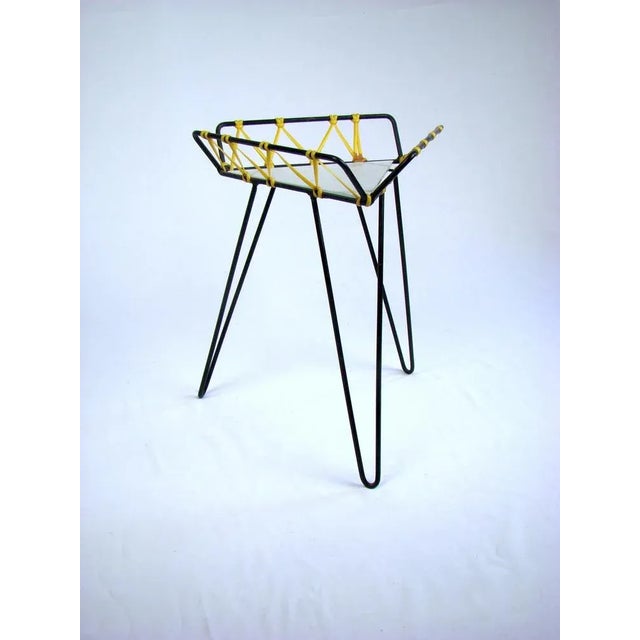 Mid-Century Minimalist Tripod Plant Stand, 1950s For Sale - Image 10 of 10