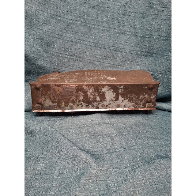 Metal Rare 1909 Tobias Cohen Menorah Set Smithsonian Match Patented Oil & Candle Lamps For Sale - Image 7 of 18