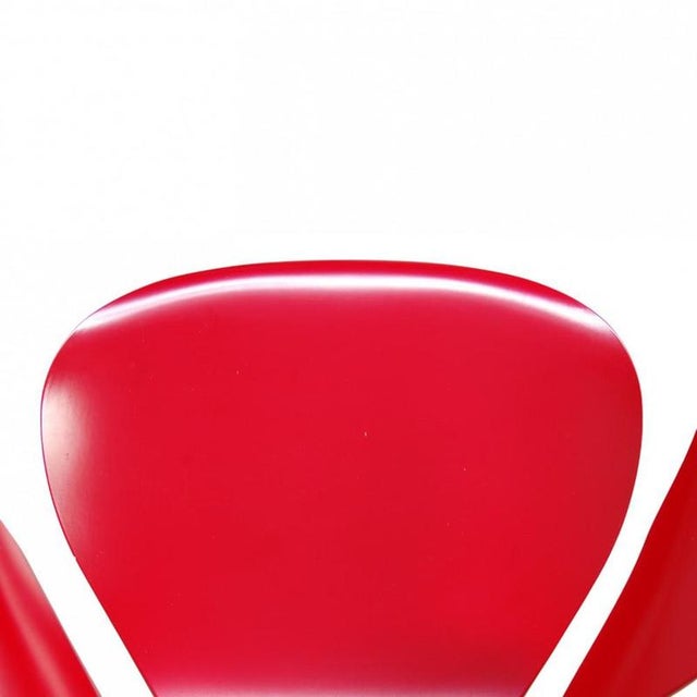 Red 3208 Lily Armchair by Arne Jacobsen, 2007 For Sale - Image 10 of 18