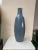 Ceramic Tall Blue Vase in Ceramic For Sale - Image 7 of 9