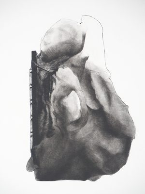 Christian Fossier, Empaquetage, 1977, Etching on Vellum Paper