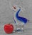 Vintage Coastal Pelican Italian Art Glass Sculpture, c. Mid 20th Century - Pairs Nicely with Many Mid-Century & Eclectic...