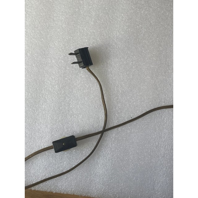 Mid 290 Th C Large Vintage Sculptural Wheat Sheaf Metal Tole Sconces For Sale - Image 9 of 9