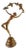 Art Deco Style Ballerina in Bronze, 1920s For Sale
