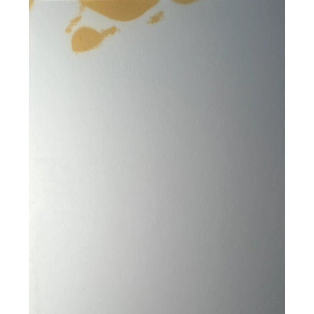 Yellow Colorful Still Life Lithograph of Oil Painting by Jessica Leak For Sale - Image 8 of 9