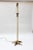 Mid-Century American Modern Tall Brass Table Lamp With Star Base For Sale - Image 9 of 9