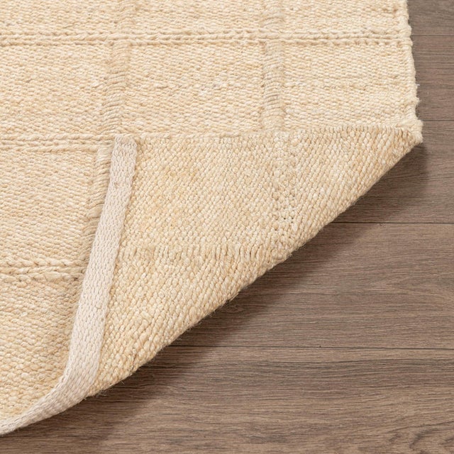 Contemporary Tally Jute Sand Rug - 2 X 3 For Sale - Image 3 of 4