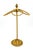 Gold Vintage Gold Finished Metal Three-Ring Guest Towel Holder – Hollywood Regency / Neoclassical For Sale - Image 8 of 12