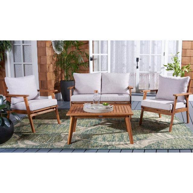 A musthave for the outdoor entertainer, this Castalia Living Set is a classiccontemporary icon. Castalias two armchairs...
