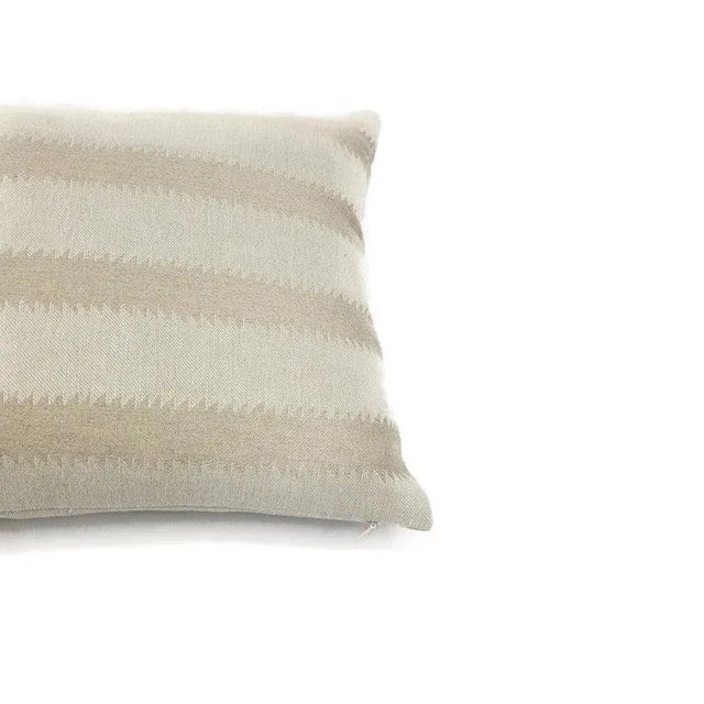 Rogers & Goffigon Sawtooth in Swordfish Lumbar Pillow Cover For Sale - Image 4 of 5