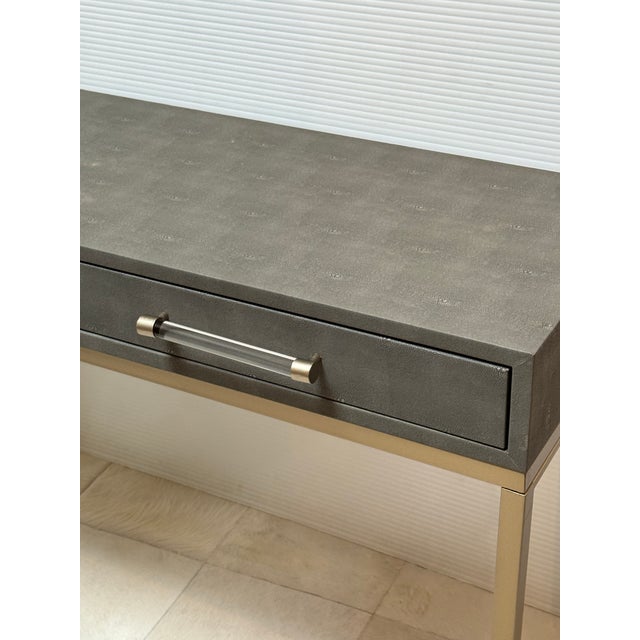 Design Plus Gallery presents a Kain Collection Console Table with Drawers from Jamie Young. The console has a distinctive...