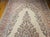 Vintage Oversized Persian Qazvin Area Rug, Hand-Knotted Wool, Floral Medallion, 10x20, Ivory & Blue For Sale - Image 11 of 18