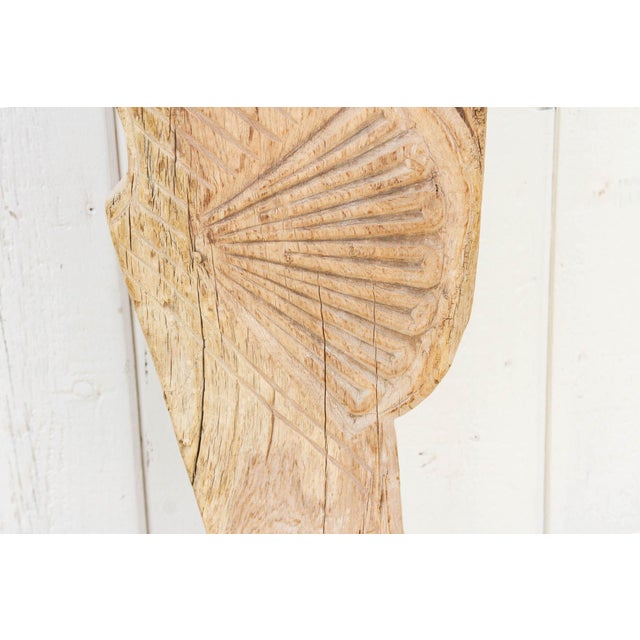 Antique Carved Wood Corbel Panel For Sale - Image 10 of 11
