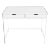 Belka Desk with Drawers, White For Sale
