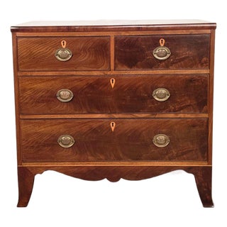 George III Mahogany Chest of Drawers, England Circa 1800 For Sale