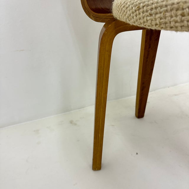 Dutch Plywood Dining Chairs by Cor Alons, 1960s, Set of 4 For Sale - Image 13 of 18