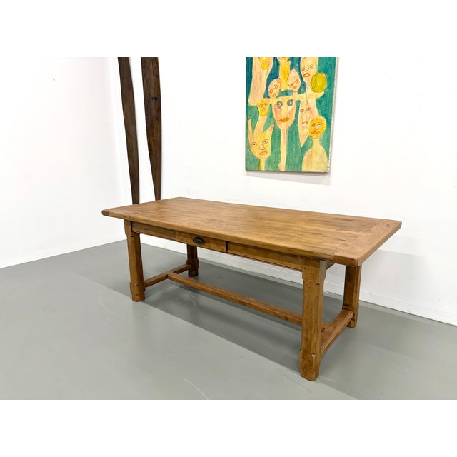 Vintage Extendable Oak Table, 1950s For Sale - Image 11 of 18