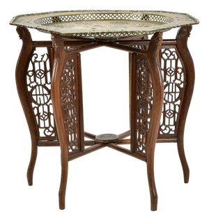 Chinese Table with Copper Top