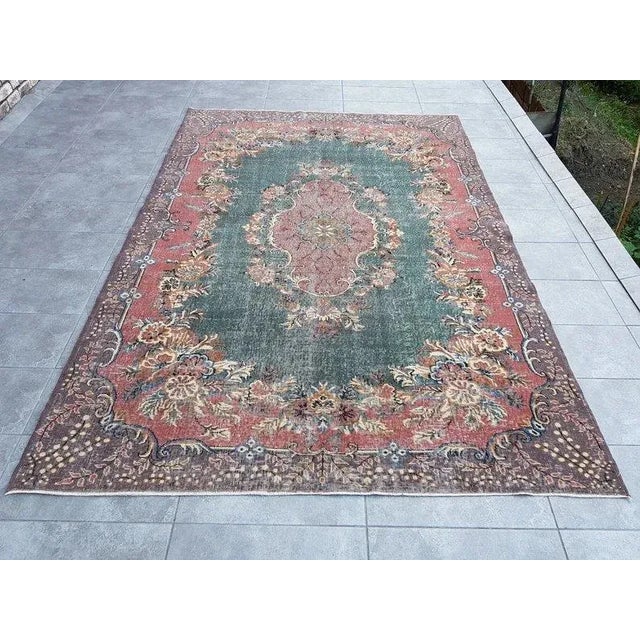 1960s Nomadic Handknotted Vintage Floor Rug For Sale - Image 11 of 11