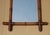 Antique English Faux Bamboo Wall Mirror For Sale - Image 3 of 9