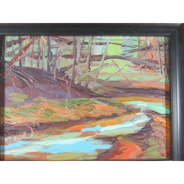 Nice Brown County, Indiana landscape painting by Charlene Marsh.