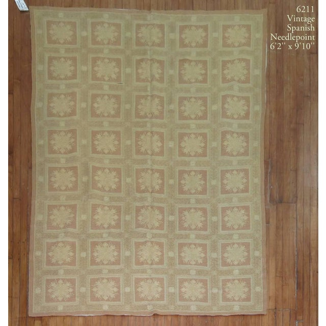 Vintage Spanish Needlepoint For Sale In New York - Image 6 of 6