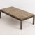 Mid-Century Modern Mid 20th Century Attributed to French Maison Jansen Bronze and Églomisé Coffee Table For Sale - Image 3 of 18