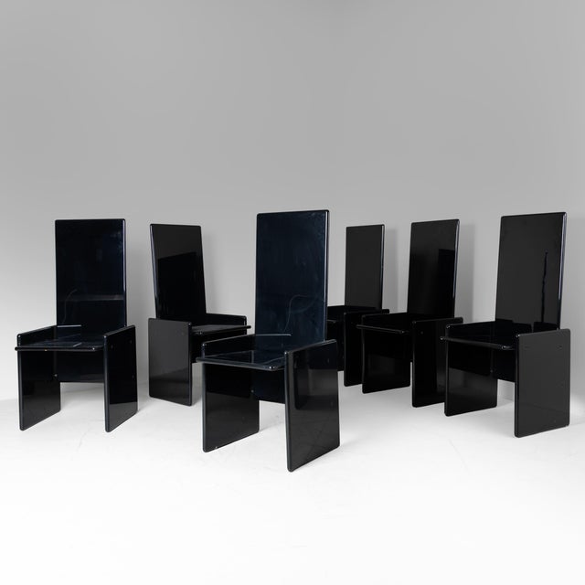 Kazuki Chairs by Kazuhide Takahama for Simon International, 1970s, Set of 6 For Sale - Image 6 of 6