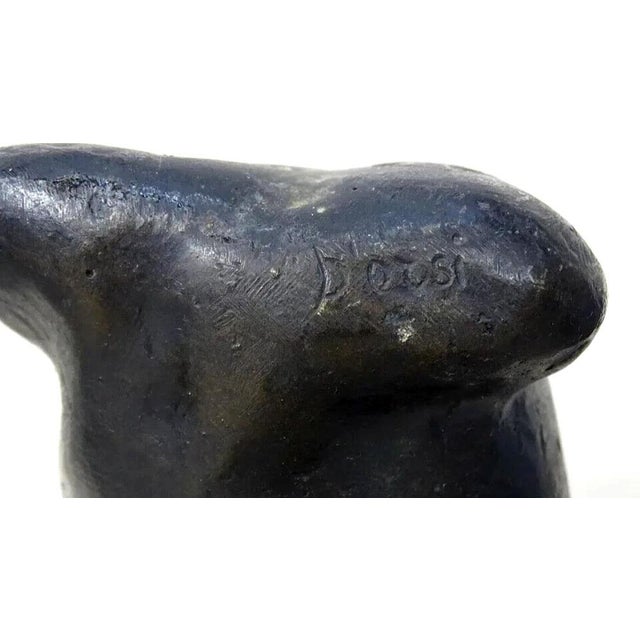 19th Century Bronze Bust Sculpture of Child by Achille d'Orsi, Italy For Sale - Image 16 of 18