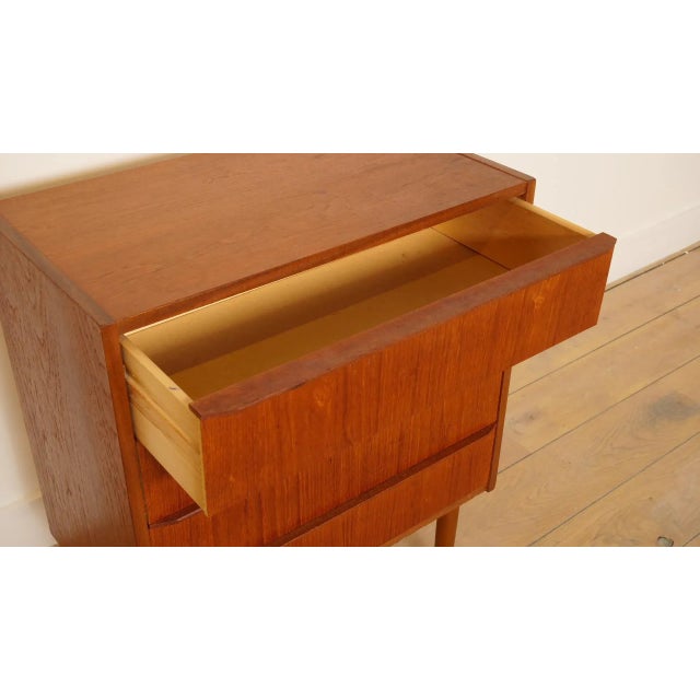 Vintage Danish Teak Chest of Drawers For Sale - Image 9 of 10