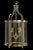 Contemporary Quatrefoil Lantern in Brass Finish For Sale - Image 3 of 3