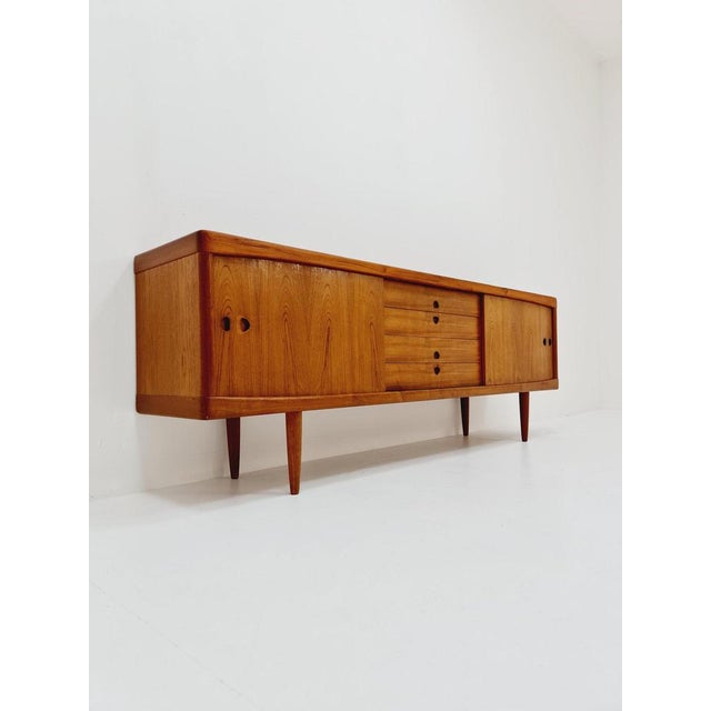 Wood Danish Teak Sideboard by H.W Klein for Bramin, 1960s For Sale - Image 7 of 11