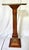 Brown Antique Mahogany Neoclassical Pedestals on Plinth Bases - A Pair For Sale - Image 8 of 16