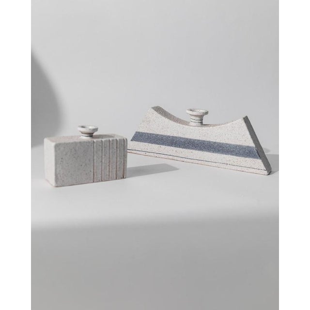 Vintage Ceramic Vases, 1980s, Set of 2 For Sale - Image 11 of 11