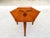 Excellent, hard to find, sculptural hexagon side accent table by Lane Furniture. Solid, sturdy, and completely functional....
