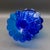 Blue Fenton Valenicia Large MCM Vintage Blue Art Glass Swung Footed Vase 23 1/8" For Sale - Image 8 of 8