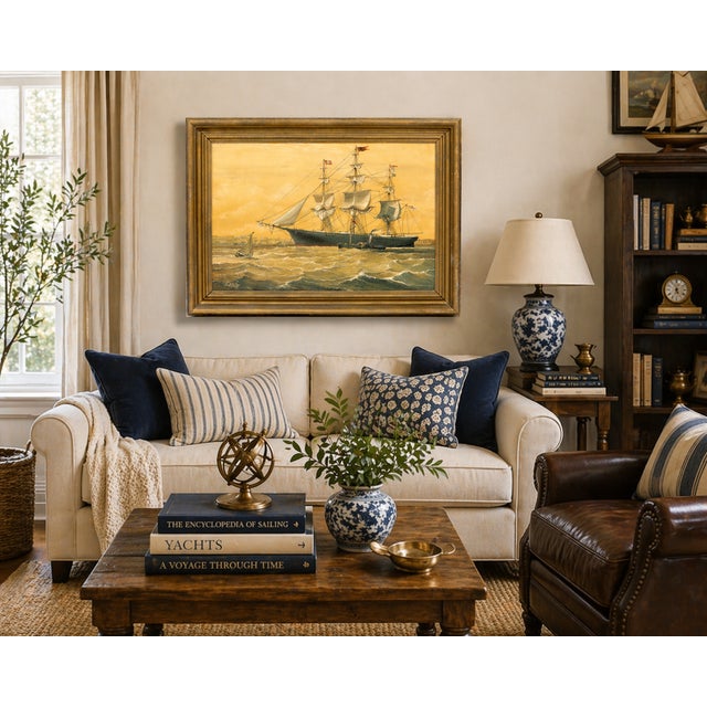 James Baines was a passenger clipper ship completely constructed of timber in the 1850s and launched on July 1854 from the...