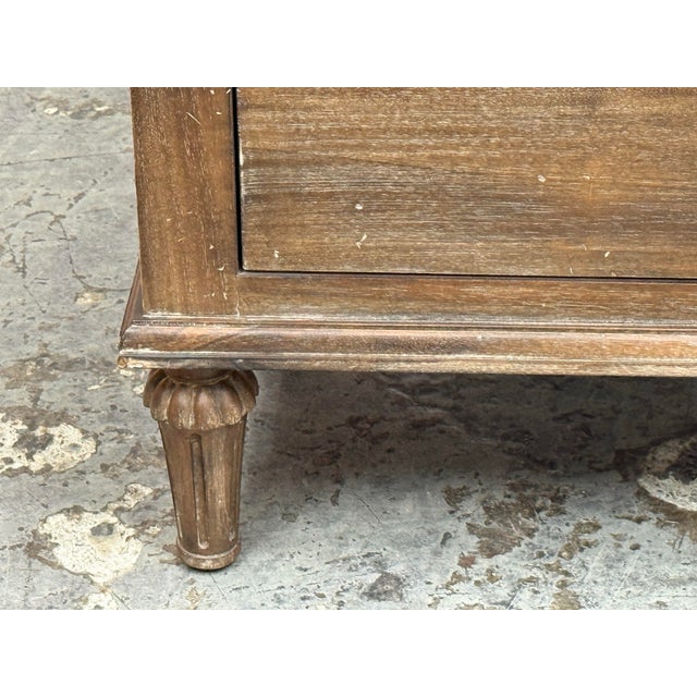 Restoration Hardware Maison Dresser, Antiqued Coffee For Sale - Image 11 of 12