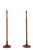 Art Deco Walnut Floor Lamps, 1930, Set of 2 For Sale